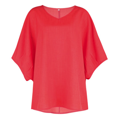 Women Breathable Loose Top Shirt