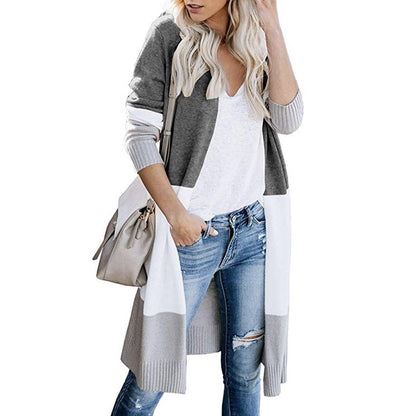 Women‘s Long Open Cardigan Sweater