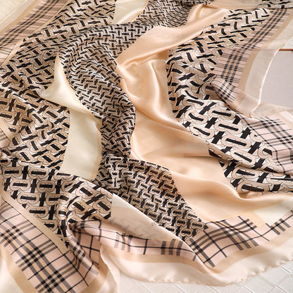 Fashion Warm Silk Scarf Shawl Wrap for Women Ladies Girls 90x180