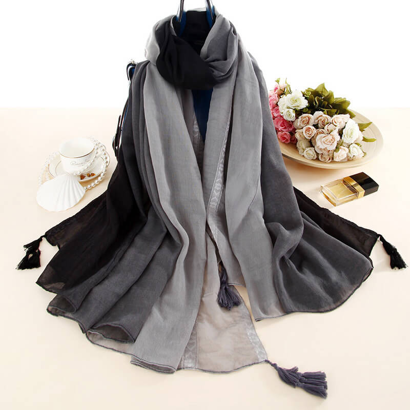 Lightweight Casual Silk Silkly Scarf for Women Scarves Women
