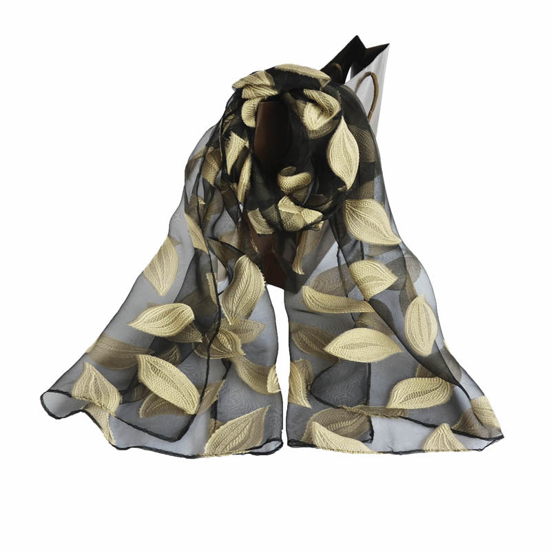 Ethnic Flower Print Long Scarf Shawl Fringed Scarves for Women Ladies Girls 70x180