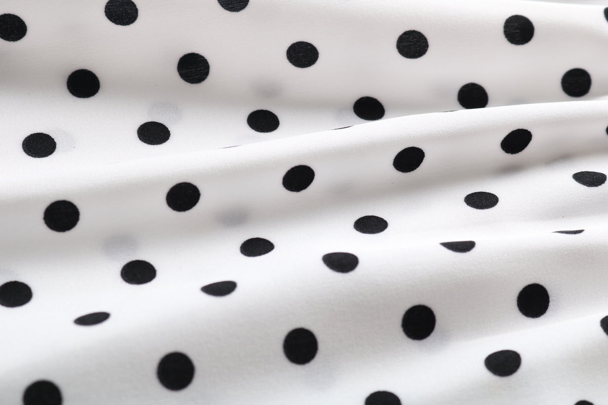 Vacation Halter Polka Dot Floral Maxi Dresses