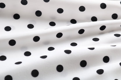 Vacation Halter Polka Dot Floral Maxi Dresses