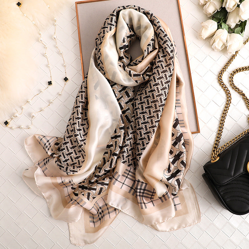 Fashion Warm Silk Scarf Shawl Wrap for Women Ladies Girls 90x180