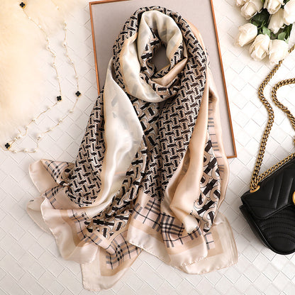 Fashion Warm Silk Scarf Shawl Wrap for Women Ladies Girls 90x180