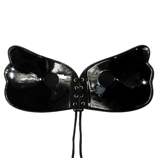 Invisible Bra Super Push Up Seamless Self-Adhesive Sticky Wedding Party Front Strapless Fly Bra