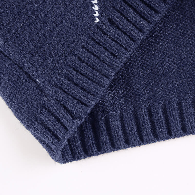 Sleeveless Lattice Knitting Short Vest Sweater